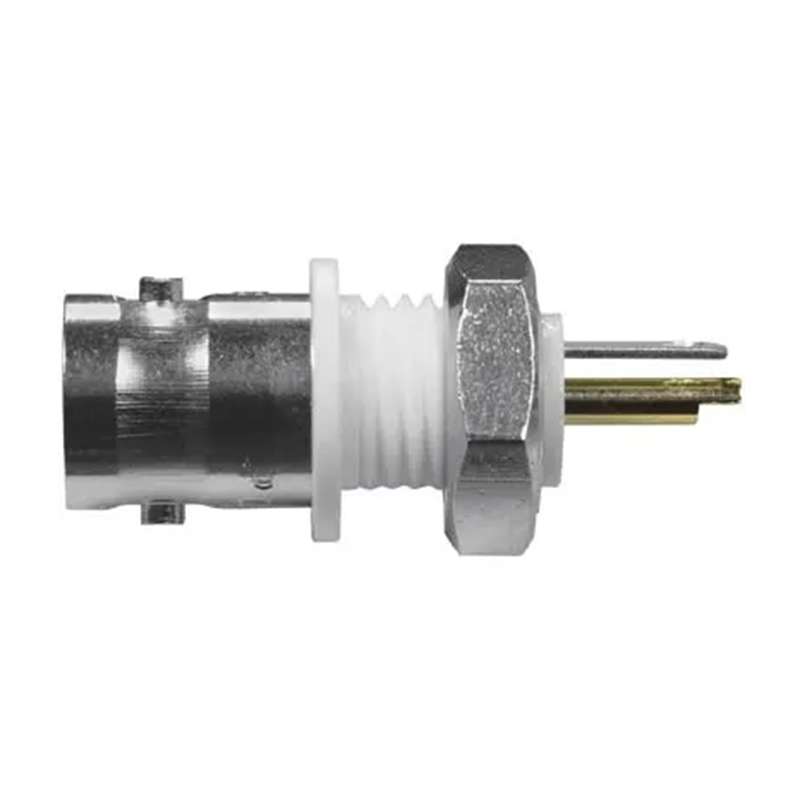 BNC Female Isolated Ground Bulkhead Receptacle